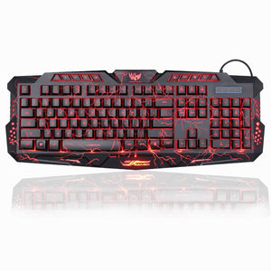 Gaming Backlight Keyboard LED Wired