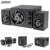 SADA wooden 3D Stereo Subwoofer Speaker