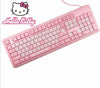 Cartoon Hello Kitty USB Wired Keyboard