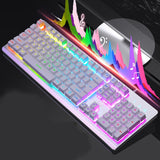 Gaming Keyboard 104 Keycaps Wired