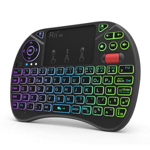 Original Rii X8 2.4GHz AZERTY Mini French Wireless Keyboard
