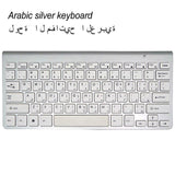 Portable Mute Keys Keyboards 2.4G Ultra Slim Wireless