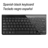 Portable Mute Keys Keyboards 2.4G Ultra Slim Wireless