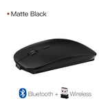 Wireless Mouse Computer Black