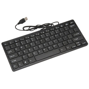Wire Keyboard Ultra-Thin Quiet Small