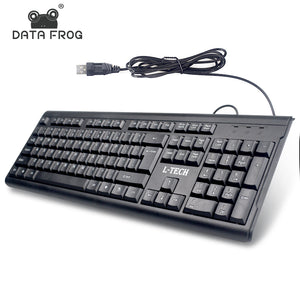 DATA FROG K11 Wired Computer Keyboard