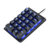 Mini 22 keys Wired Led light Keyboard