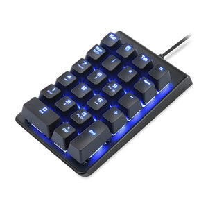 Mini 22 keys Wired Led light Keyboard